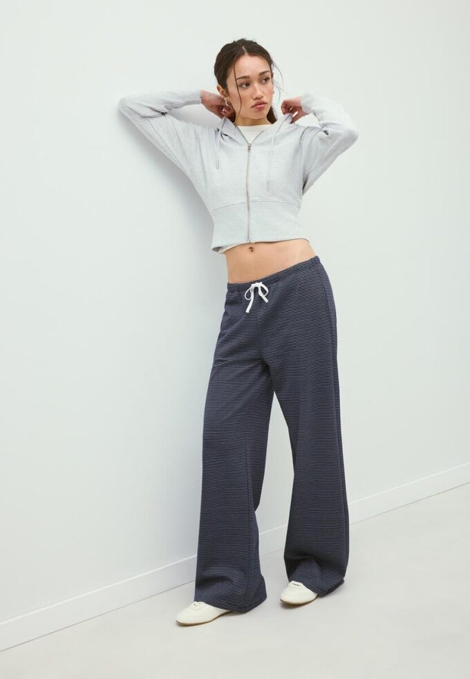 Pantalones jogger Wide Leg a rayas Pantalones jogger Wide Leg a rayas