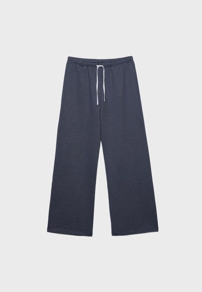 Pantalones jogger Wide Leg a rayas Pantalones jogger Wide Leg a rayas