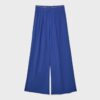 Pantalones joggers palazzo con cintura elástica de tacto suave Pantalones joggers palazzo con cintura elástica de tacto suave