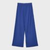 Pantalones joggers palazzo con cintura elástica de tacto suave Pantalones joggers palazzo con cintura elástica de tacto suave