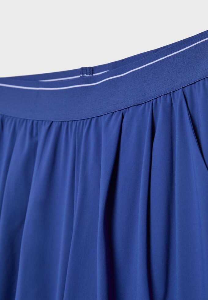 Pantalones joggers palazzo con cintura elástica de tacto suave Pantalones joggers palazzo con cintura elástica de tacto suave