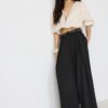 Pantalones Maxi-Dart con cinturón Pantalones Maxi-Dart con cinturón