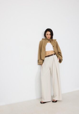 Pantalones Maxi-Dart con cinturón