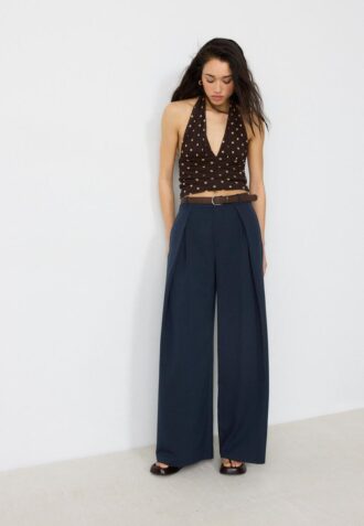 Pantalones Maxi-Dart con cinturón