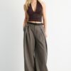 Pantalones Maxi-Dart con cinturón Pantalones Maxi-Dart con cinturón