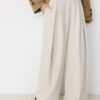 Pantalones Maxi-Dart con cinturón Pantalones Maxi-Dart con cinturón