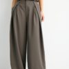 Pantalones Maxi-Dart con cinturón Pantalones Maxi-Dart con cinturón