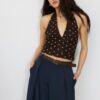 Pantalones Maxi-Dart con cinturón Pantalones Maxi-Dart con cinturón