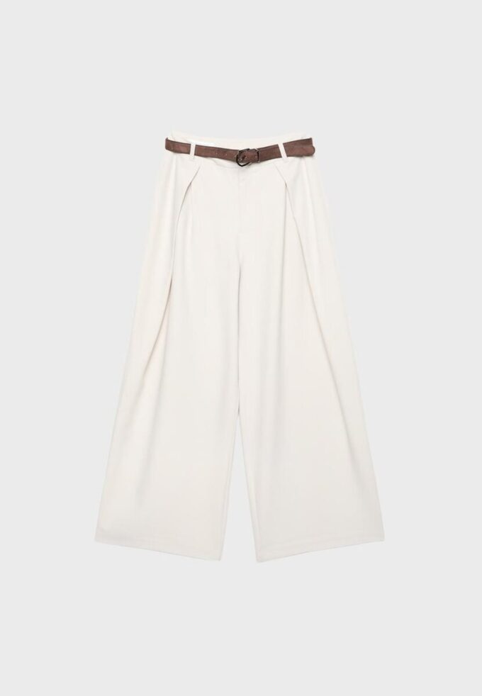 Pantalones Maxi-Dart con cinturón Pantalones Maxi-Dart con cinturón