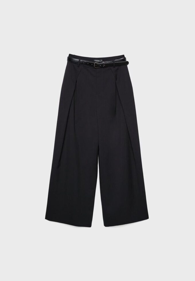 Pantalones Maxi-Dart con cinturón Pantalones Maxi-Dart con cinturón