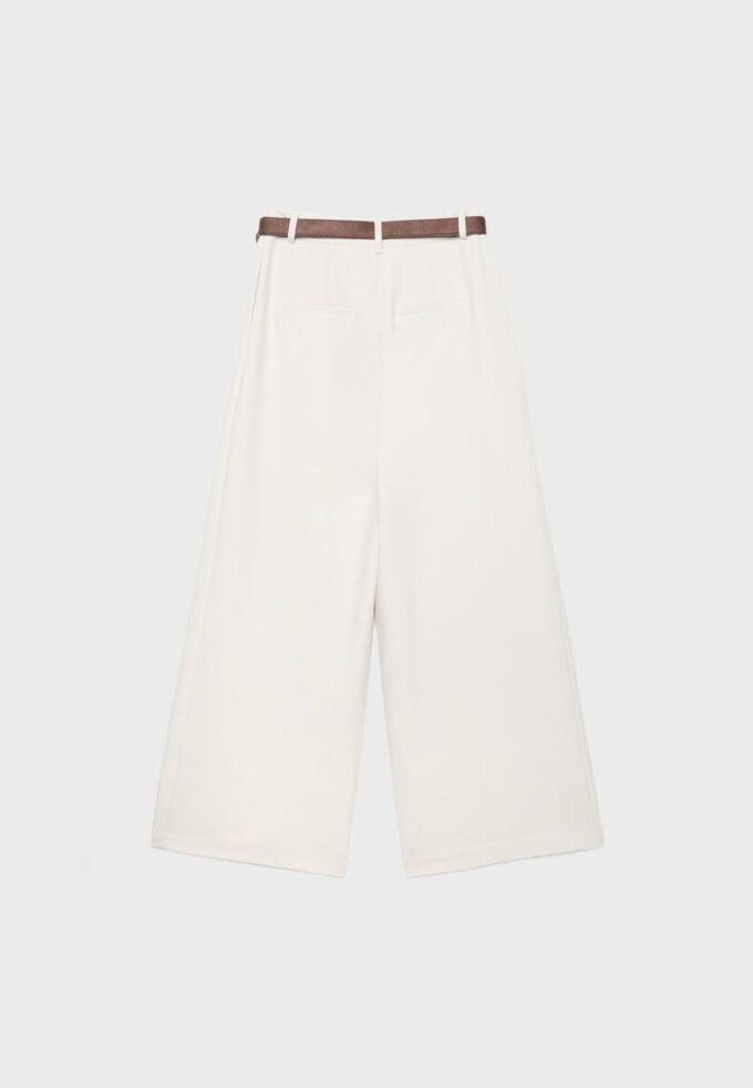 Pantalones Maxi-Dart con cinturón Pantalones Maxi-Dart con cinturón