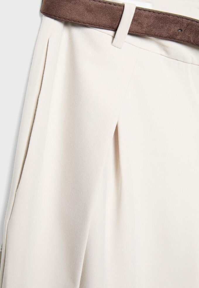 Pantalones Maxi-Dart con cinturón Pantalones Maxi-Dart con cinturón