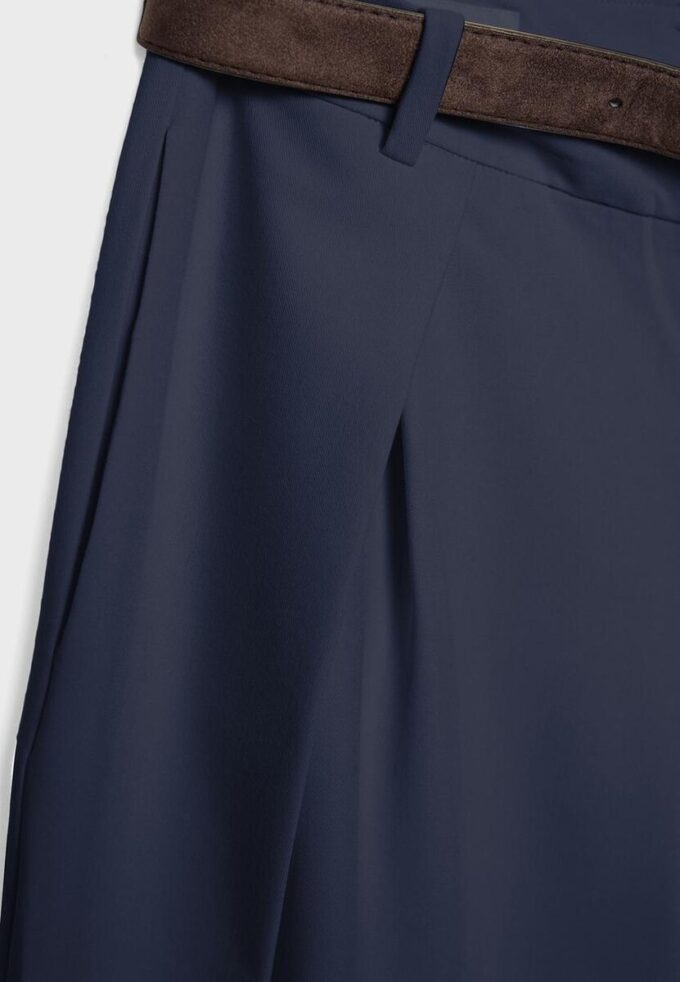 Pantalones Maxi-Dart con cinturón Pantalones Maxi-Dart con cinturón