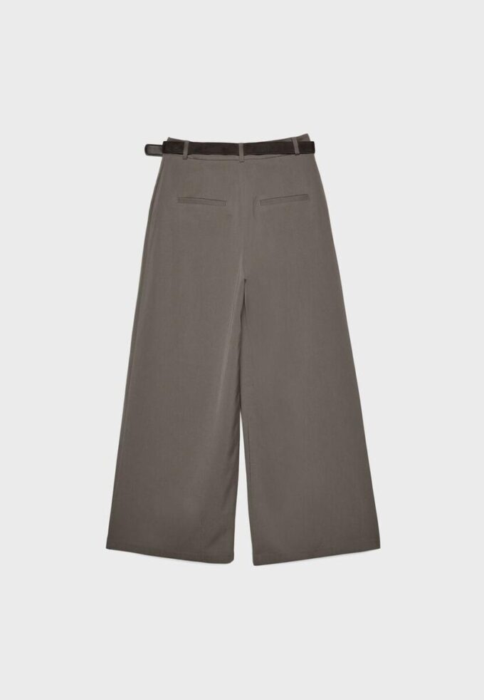 Pantalones Maxi-Dart con cinturón Pantalones Maxi-Dart con cinturón