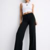 Pantalones rectos de corte ajustado Pantalones rectos de corte ajustado