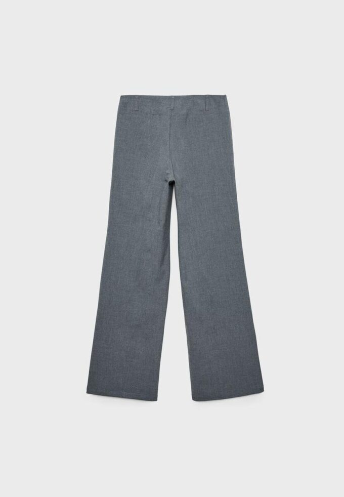 Pantalones rectos de corte ajustado Pantalones rectos de corte ajustado
