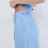 Pantalones rústicos Wide Leg con botones ajustables Pantalones rústicos Wide Leg con botones ajustables