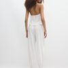 Pantalones sarouel con efecto lino Pantalones sarouel con efecto lino