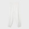 Pantalones sarouel con efecto lino Pantalones sarouel con efecto lino