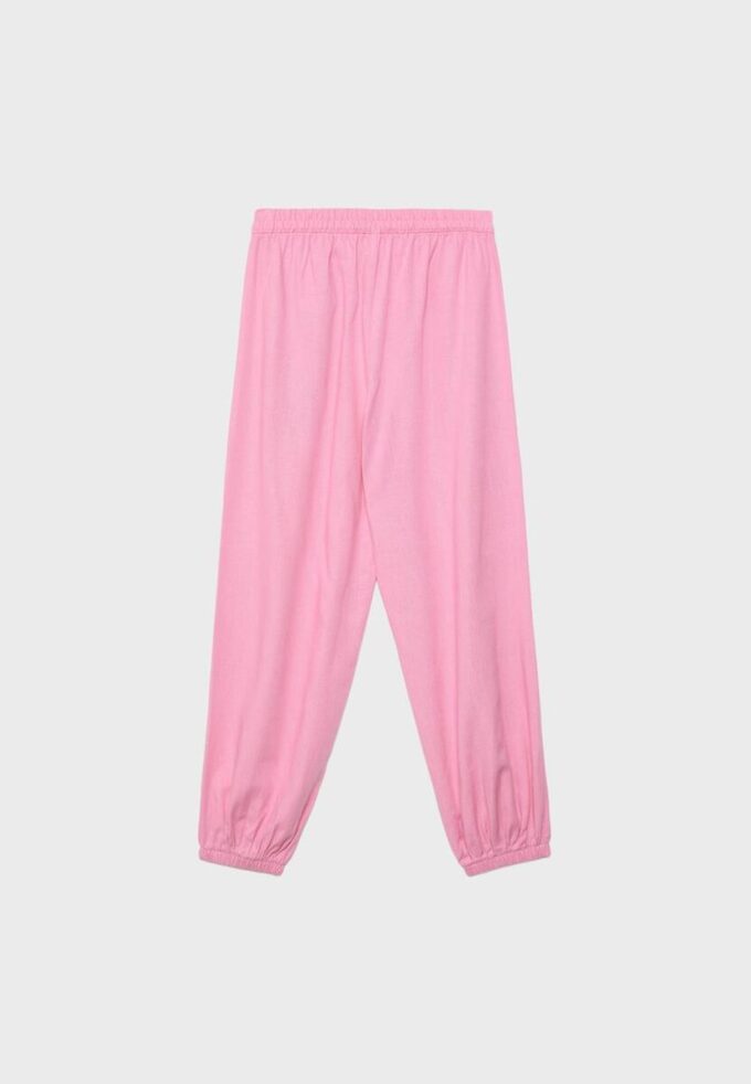 Pantalones sarouel con efecto lino Pantalones sarouel con efecto lino