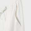 Pantalones sarouel con efecto lino Pantalones sarouel con efecto lino