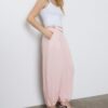 Pantalones sarouel con pinzas y hebilla Pantalones sarouel con pinzas y hebilla