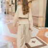 Pantalones sarouel con tachuelas Pantalones sarouel con tachuelas