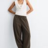 Pantalones sarouel de lyocell Pantalones sarouel de lyocell