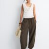 Pantalones sarouel de lyocell Pantalones sarouel de lyocell