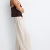 Pantalones sarouel de lyocell Pantalones sarouel de lyocell
