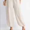 Pantalones sarouel de lyocell Pantalones sarouel de lyocell
