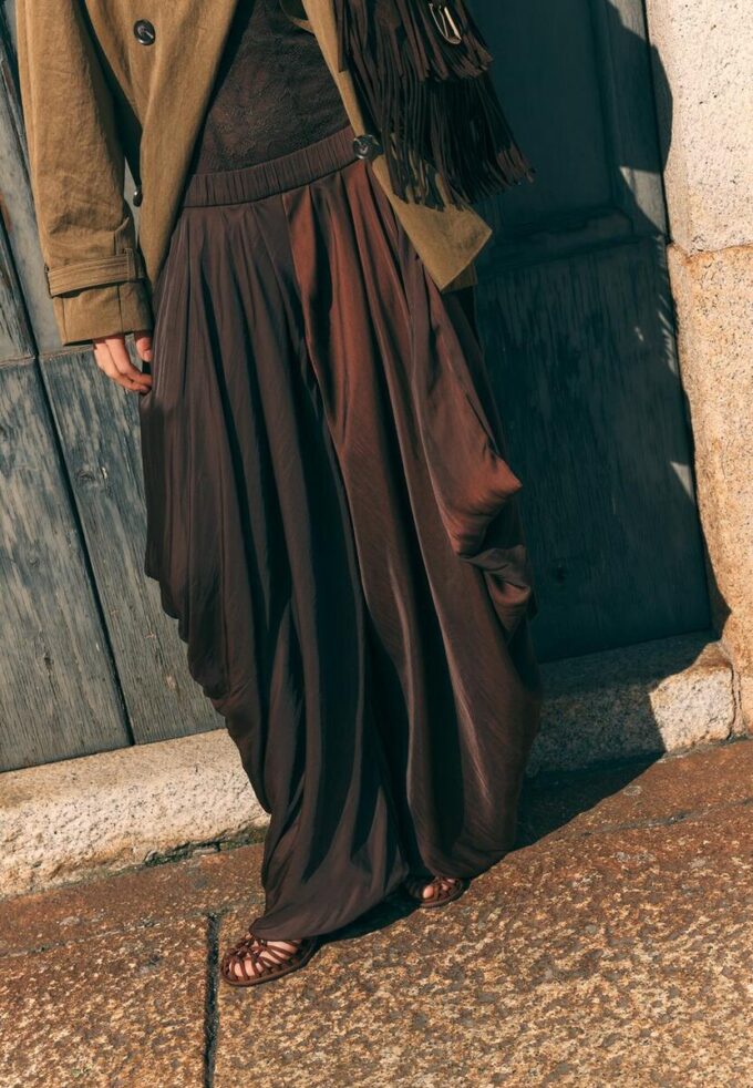 Pantalones sarouel supervoluminosos Pantalones sarouel supervoluminosos