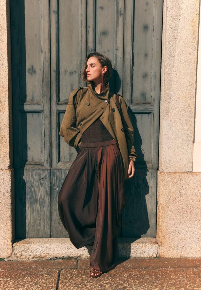 Pantalones sarouel supervoluminosos Pantalones sarouel supervoluminosos