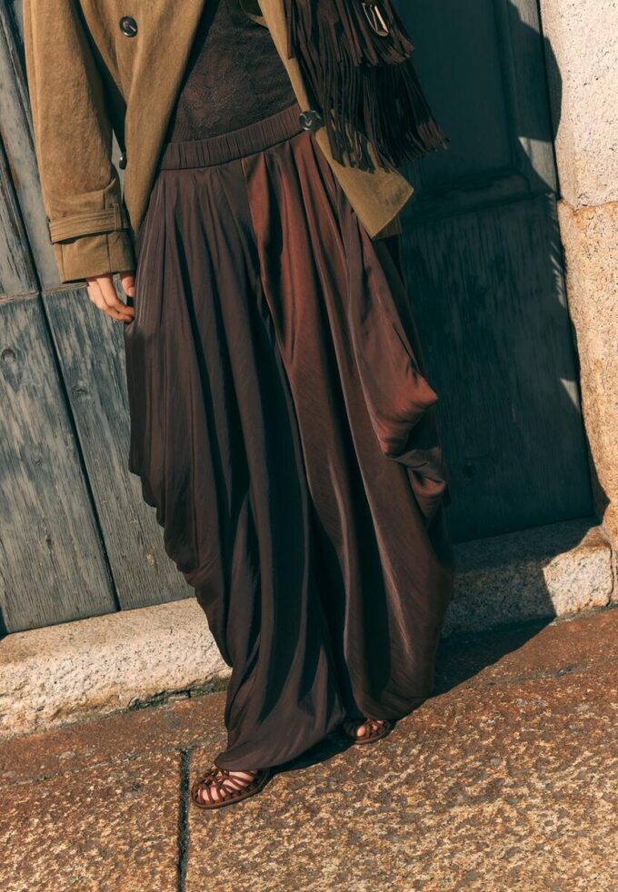 Pantalones sarouel supervoluminosos Pantalones sarouel supervoluminosos