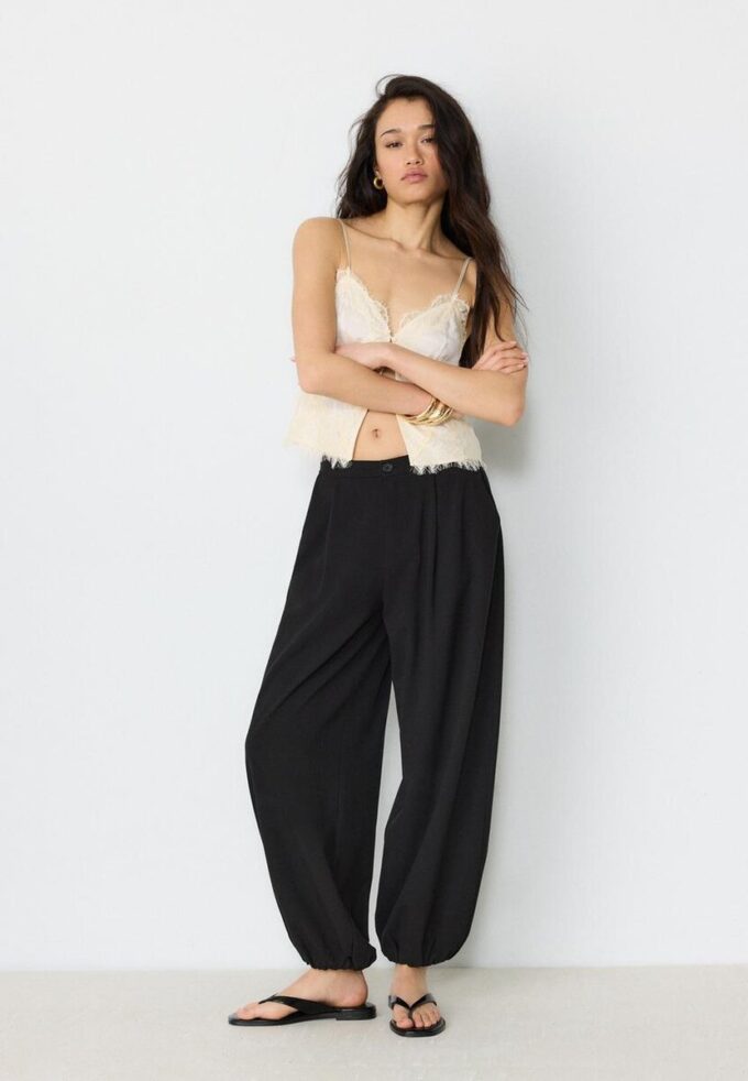 Pantalones Smart Balloon Fit Pantalones Smart Balloon Fit