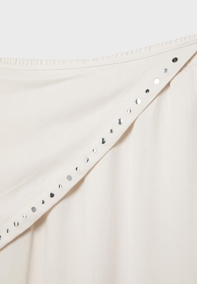 Pantalones tipo bufanda de lyocell Pantalones tipo bufanda de lyocell