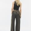 Pantalones tipo bufanda de lyocell Pantalones tipo bufanda de lyocell