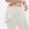 Pantalones tipo bufanda de lyocell Pantalones tipo bufanda de lyocell