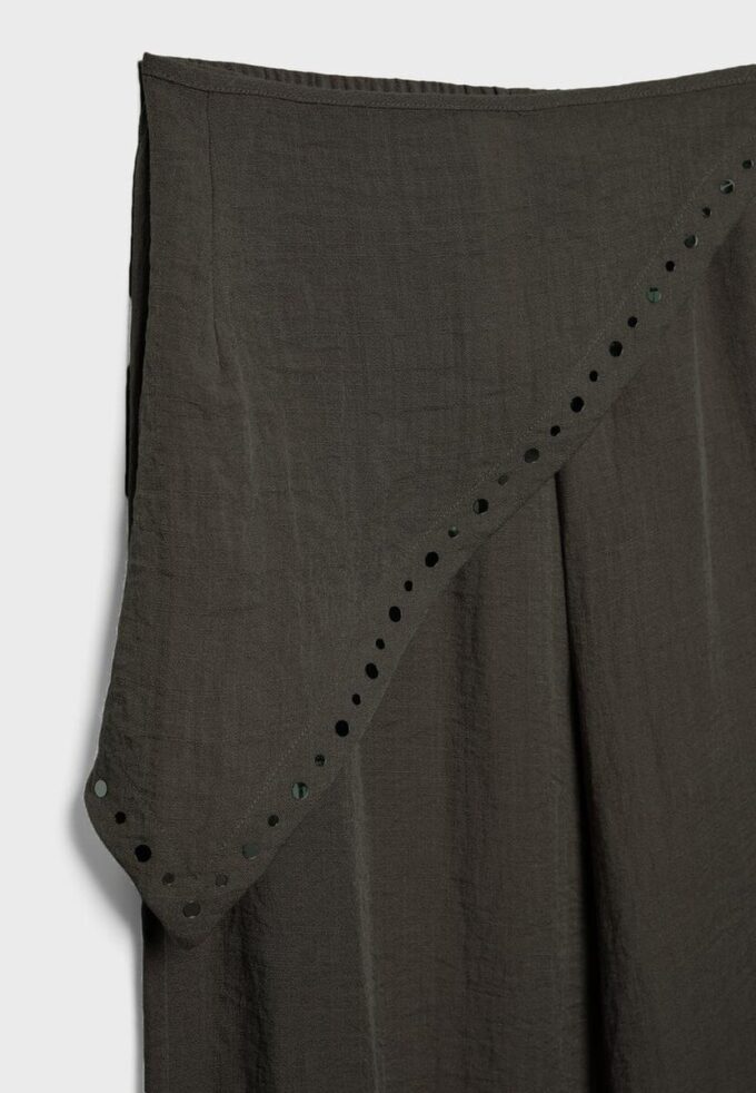 Pantalones tipo bufanda de lyocell Pantalones tipo bufanda de lyocell