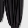 Pantalones tipo globo fluidos de tacto suave Pantalones tipo globo fluidos de tacto suave