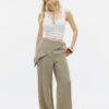 Pantalones tipo pareo fluidos Pantalones tipo pareo fluidos