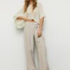 Pantalones tipo pareo fluidos Pantalones tipo pareo fluidos