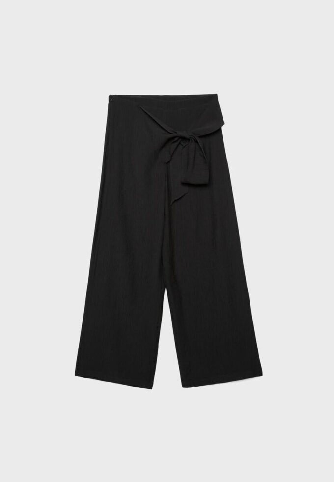 Pantalones tipo pareo fluidos Pantalones tipo pareo fluidos