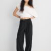 Pantalones Wide Leg con detalle de hebilla Pantalones Wide Leg con detalle de hebilla