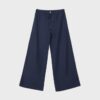Pantalones Wide Leg con efecto lino Pantalones Wide Leg con efecto lino