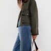 Parka corta encerada Contrast Parka corta encerada Contrast