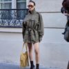 Parka de algodón con bolsillos Parka de algodón con bolsillos