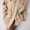Parka de algodón con bolsillos Parka de algodón con bolsillos