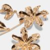Pendientes colgantes con forma de flor