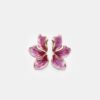 Pendientes de abanico esmaltados